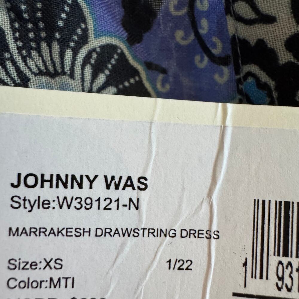 New Johnny Was Marrakesh Patchwork Drawstring Dre… - image 6